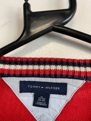 Red Tommy Hilfiger Crew-neck Knitwear Jumper Men's XL