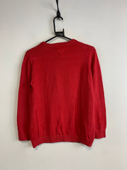 Red Tommy Hilfiger Crew-neck Knitwear Jumper Men's XL