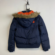 Navy NFL Bears Puffer Jacket Men's Small