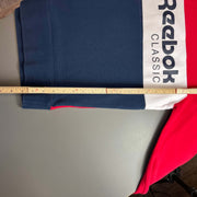 Red Navy Reebok Sweatshirt Small