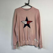 Pink Tommy Jeans Sweatshirt Small