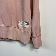 Pink Tommy Jeans Sweatshirt Small