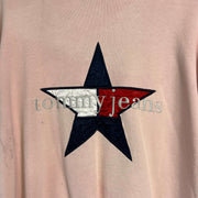 Pink Tommy Jeans Sweatshirt Small