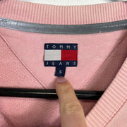 Pink Tommy Jeans Sweatshirt Small