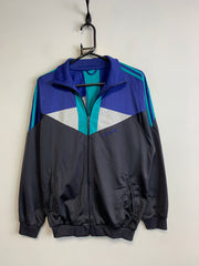 Black and Blue Adidas Track Jacket Men's Small