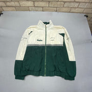 Green and White Diadora Windbreaker Men's Large