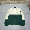 Green and White Diadora Windbreaker Men's Large