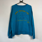 Vintage Puma Sweatshirt Medium Jogging Line