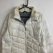 White North Face Jacket Women's XL