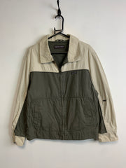 Khaki and Cream Harrington Jacket Men's Small