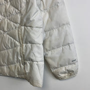 White North Face Jacket Women's XL