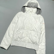 White Columbia Raincoat Youth's XL