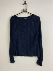 Navy Ralph Lauren Knitwear Jumper Women's Small