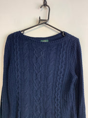 Navy Ralph Lauren Knitwear Jumper Women's Small