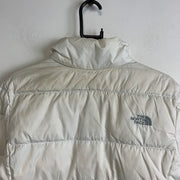 White North Face Jacket Women's XL