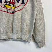 Vintage 90s Mickey Mouse Sweatshirt Small