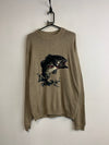 Brown Redhead Crew-neck Jumper Women's XL