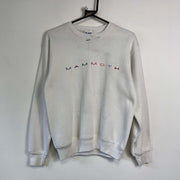 White Lee Mammoth Sweatshirt Small