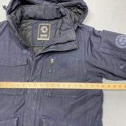 Navy North Face McMurdo Series Parka Jacket Large