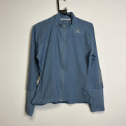 Blue Adidas Windbreaker Jacket Women's Small