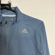 Blue Adidas Windbreaker Jacket Women's Small