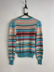 Multi-colour Ralph Lauren Crew-neck Jumper Women's Small