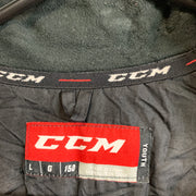 Black CCM Jacket Youth's Large