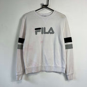 White Fila Sweatshirt Small