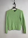 Light Green Ralph Lauren Crew-neck Knitwear Jumper Women's Small