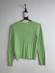 Light Green Ralph Lauren Crew-neck Knitwear Jumper Women's Small