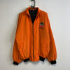 Orange Dunlop Bomber Jacket Men's XXL