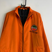 Orange Dunlop Bomber Jacket Men's XXL