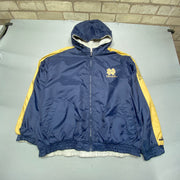 Navy and Grey Puma Reversible Jacket Men's XXL