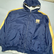 Navy and Grey Puma Reversible Jacket Men's XXL