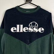 Green Navy Ellesse Sweatshirt Small