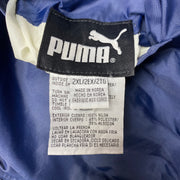 Navy and Grey Puma Reversible Jacket Men's XXL