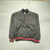 Vintage Black Windbreaker Men's Large