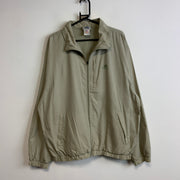 Vintage 90s Khaki Adidas Windbreaker Men's Large