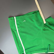00s Y2K Green Nike Sport Shorts Women's XS
