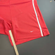 00s Y2K Red Nike Sport Shorts Women's Small