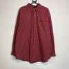 Red Chaps Ralph Lauren Checkered Shirt XL