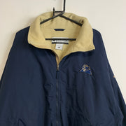 Navy Columbia Bomber Jacket Men's XL