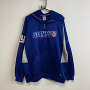 Blue NFL Giants Hoodie Men's Large