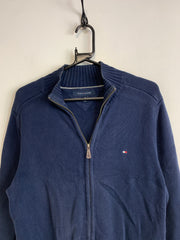 Navy Tommy Hilfiger Cardigan Men's Small