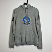 Grey Nike Hoodie Small Gunners