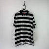 Black and White Puma Polo Shirt Men's XXL