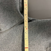 Grey Nike Spellout Hoodie Medium