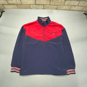 Vintage Navy and Red Game Windbreaker Men's XL