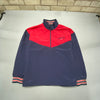 Vintage Navy and Red Game Windbreaker Men's XL