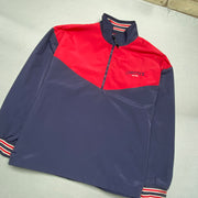 Vintage Navy and Red Game Windbreaker Men's XL